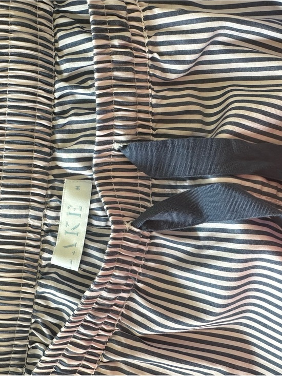 LAKE Other - LAKE Striped Drawstring PAJAMA PANTS  in BLUE and Cream